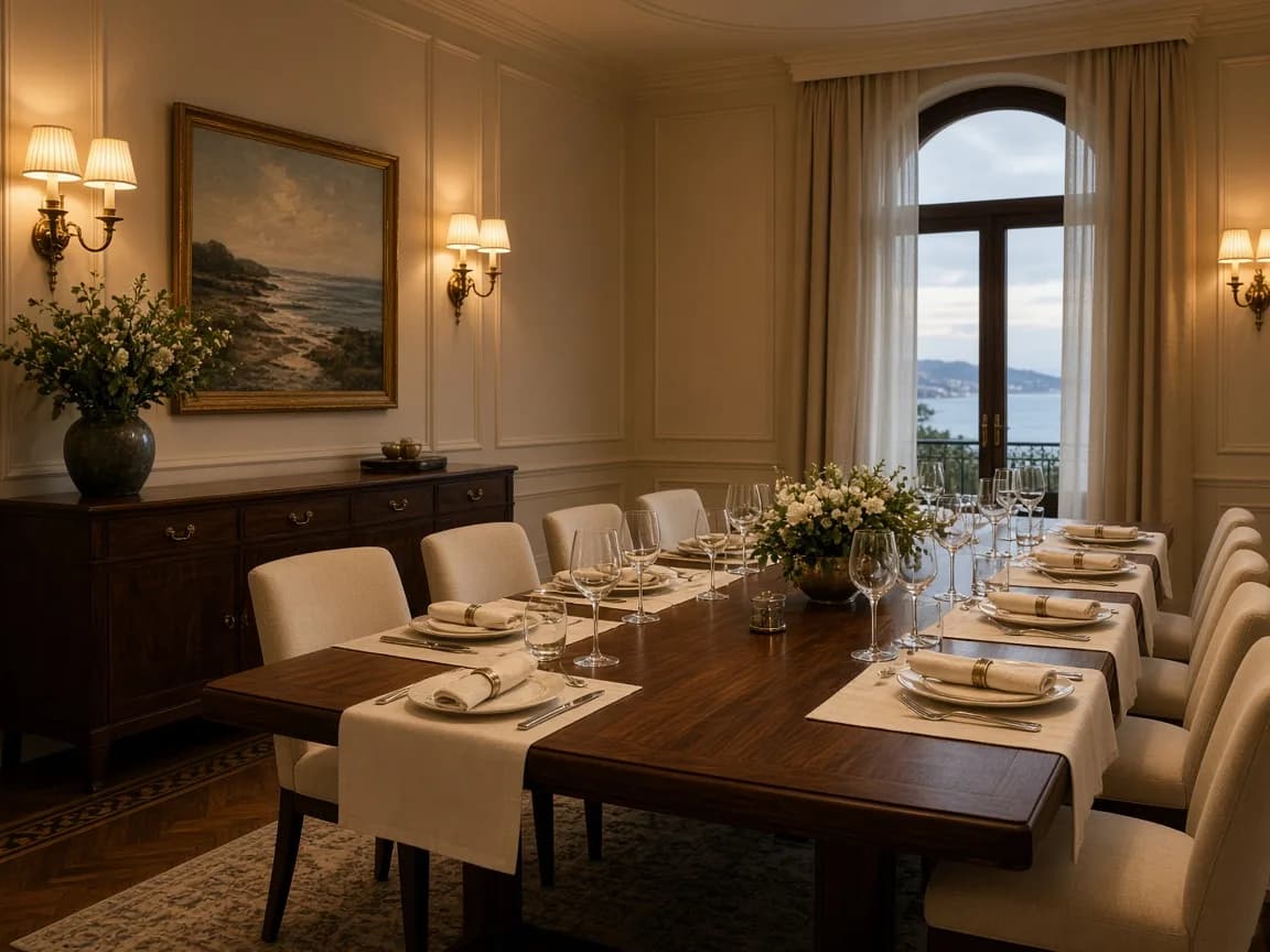 Sala Privada: Cenas y reuniones