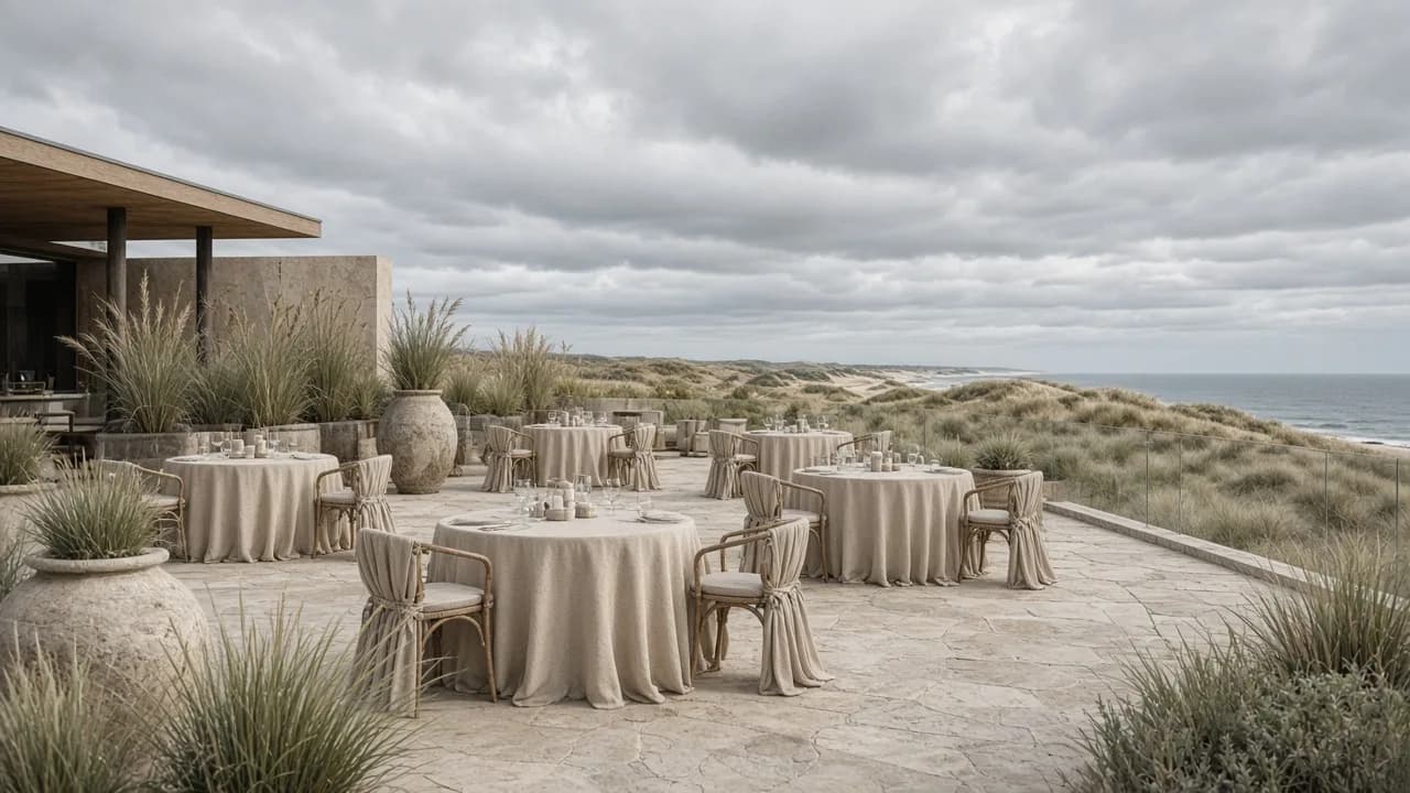 Terraza Este: Recepciones al aire libre